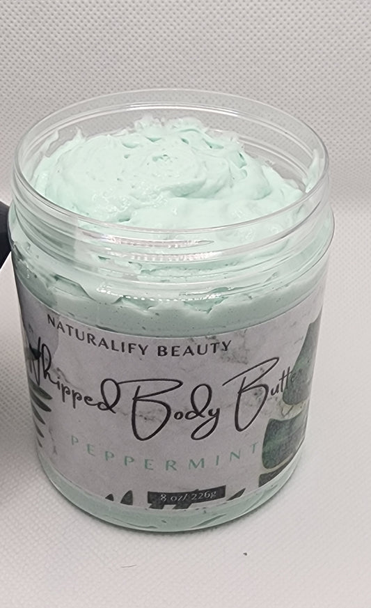 Whipped Body Butter - Peppermint Scented